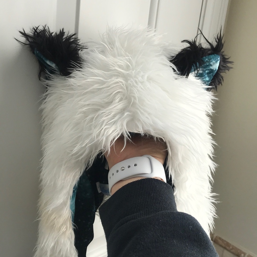 Rave Panda Furry Hoodie